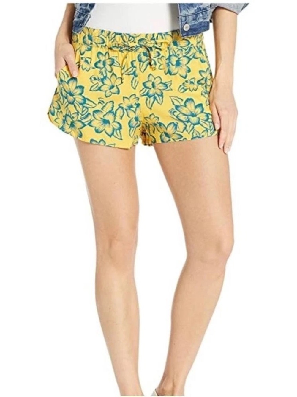 ☀️ Vans ☀️ vibrant yellow flowy shorts